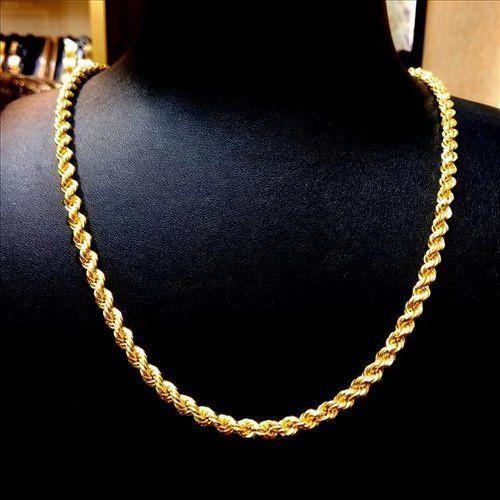 Brass Gold Plated Chain